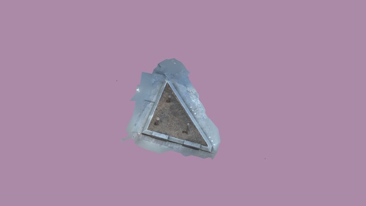 Practice Arch Site A (planter) ANAR 121 UCSD 3D Model