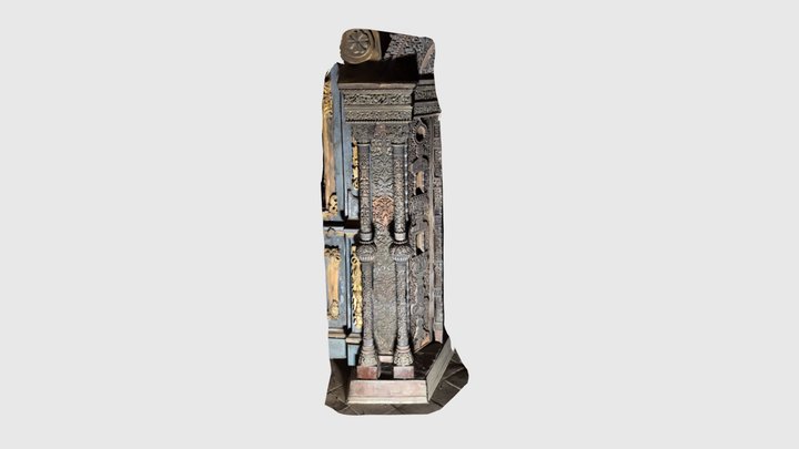 Резьба в алтаре 3D Model