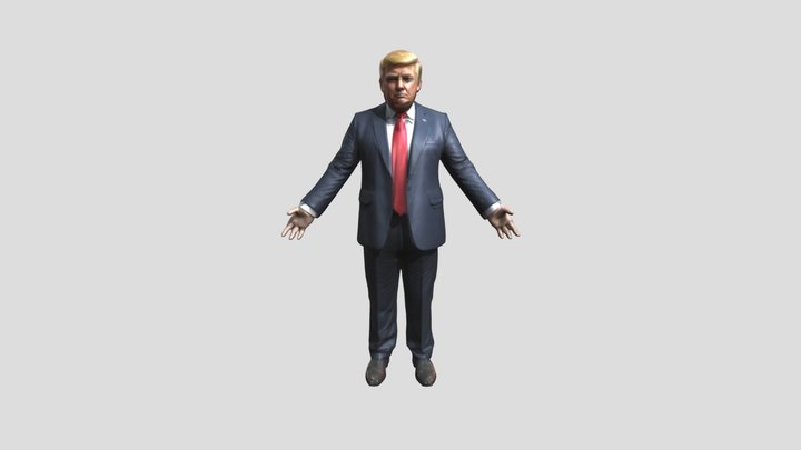 Trump 3D models - Sketchfab