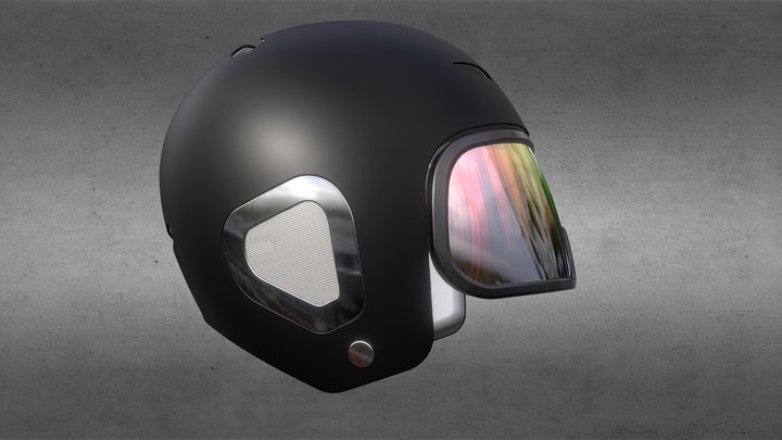 Helmet POC 3D Model