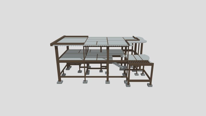 Estrutural Douglas - Vista 3D - Q Rcode 3D Model
