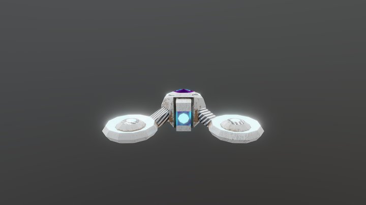 Laser Drone 3D Model