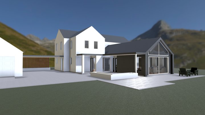 Sunset House - Virtual Teic 3D Model