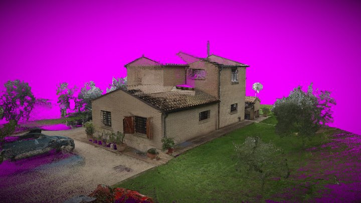 Casale in Pietra - Ancona Marche 3D Model
