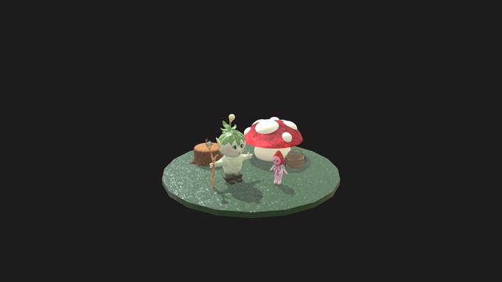 creaturas magicas 3D Model