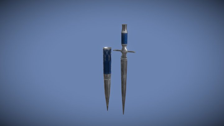 Dagger 3D - Sibylle Denis 3D Model