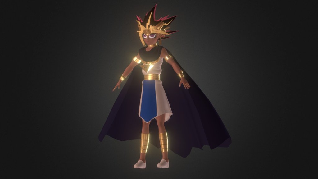 Yugi Atem A 3d Model Collection By O Kogler12 Sketchfab