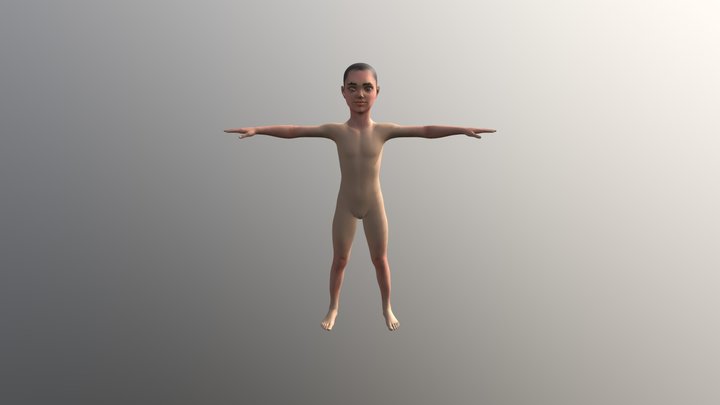 Body Girl 3D Model
