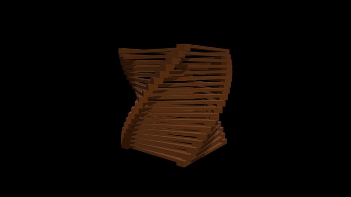 Mueble Basico 3D Model