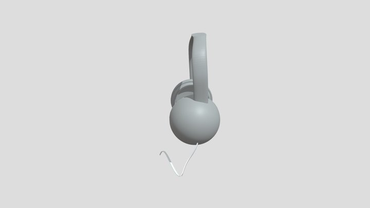 Headphone ( textured ) ( gameready ) 3D Model
