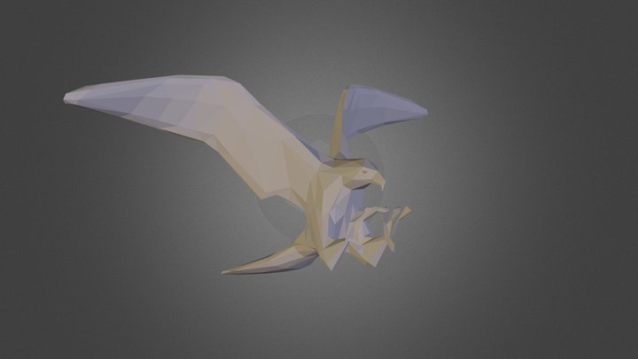 Eagle Tesselate 3D Model