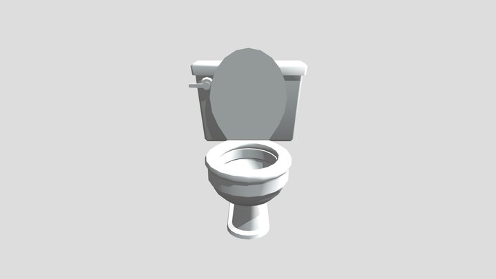 Hello Neighbor Alpha 1 Toilet 3D Model