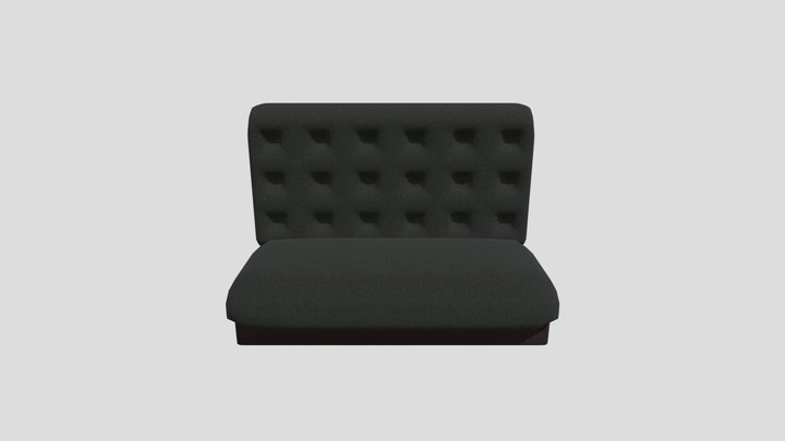 Bar Couch 3D Model