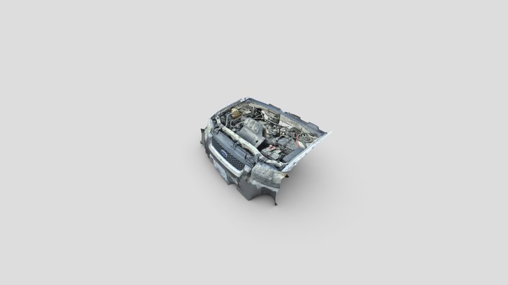 Car engine port 3D Model