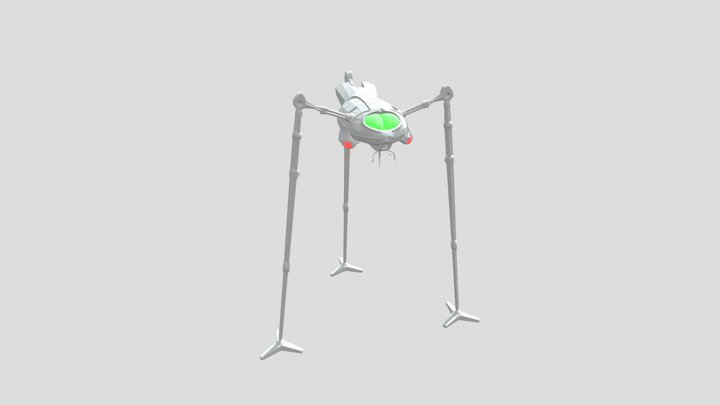 Jeff Fighting Machine 3D Model