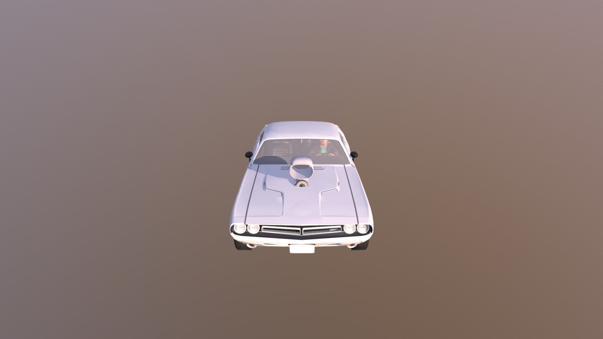 1971 Dodge Challenger - 3D model by ethans3d [e9f19a0] - Sketchfab