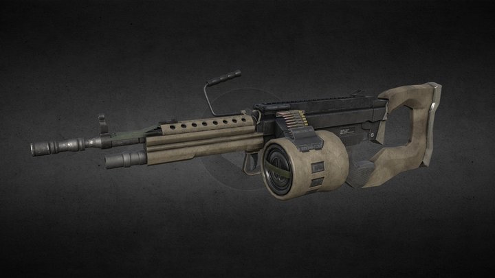 SMG 3D Model