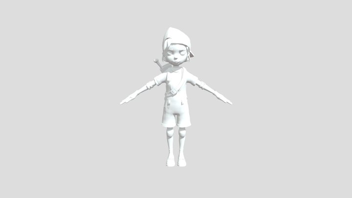 Brave Rig Face 3D Model