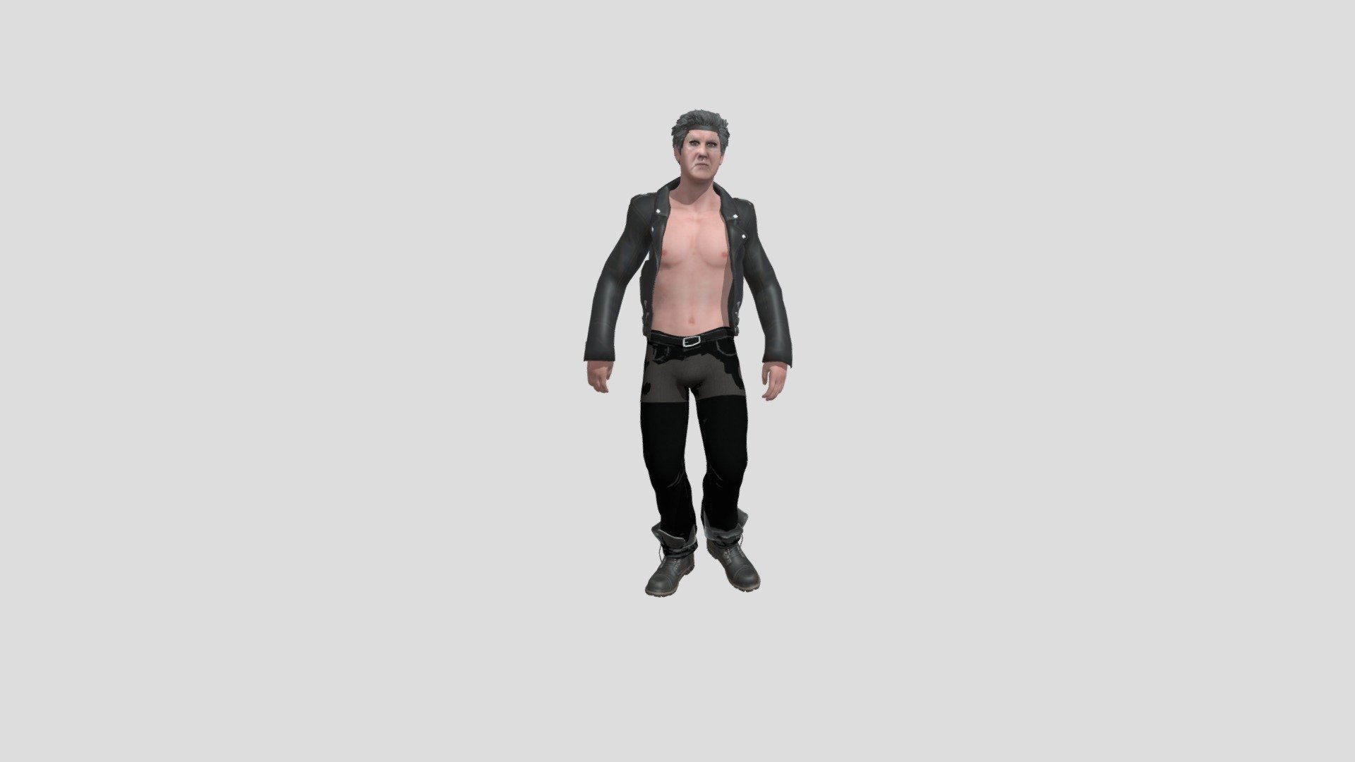 Strut Walking without glasses (of myself!) - Download Free 3D model by ...