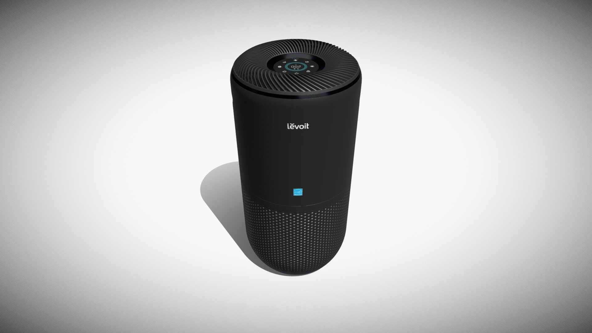 Levoit Core 400S Air Purifier Black Buy Royalty Free 3D model by f