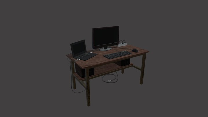 Desktop 3D Model