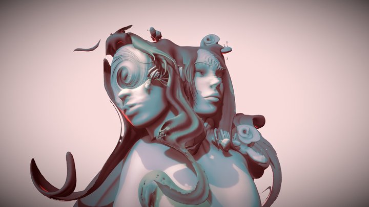 Uzumaki 3D Model
