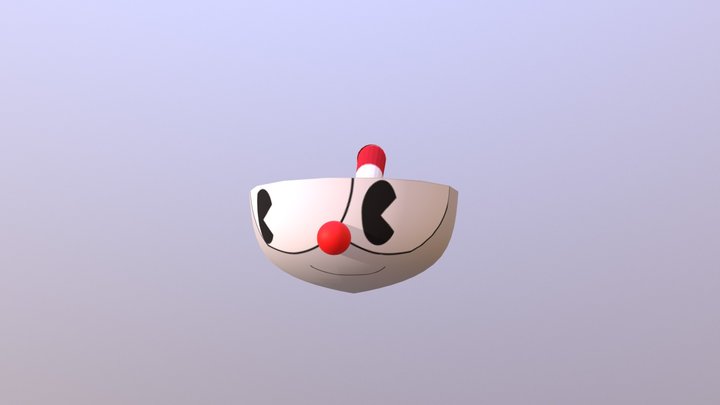 Cuphead 3D Model
