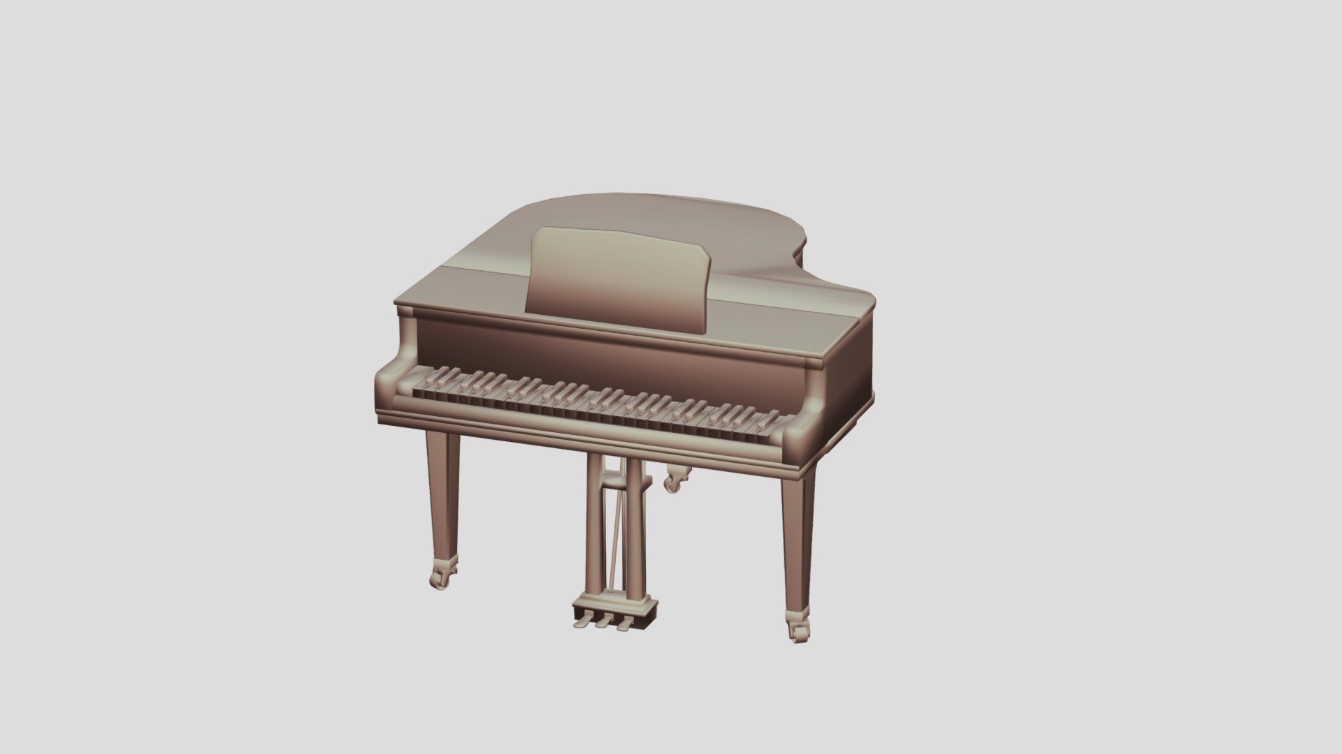 Grandpiano 3D models - Sketchfab