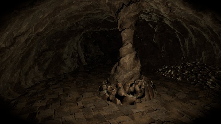 Dungeon Mesh 3D Model