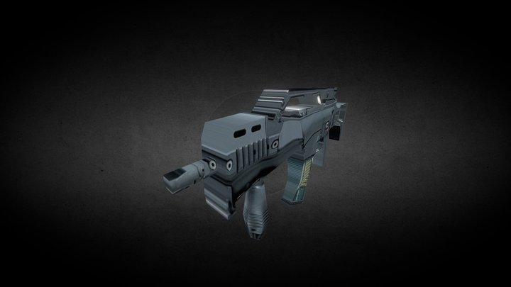 gun1 3D Model