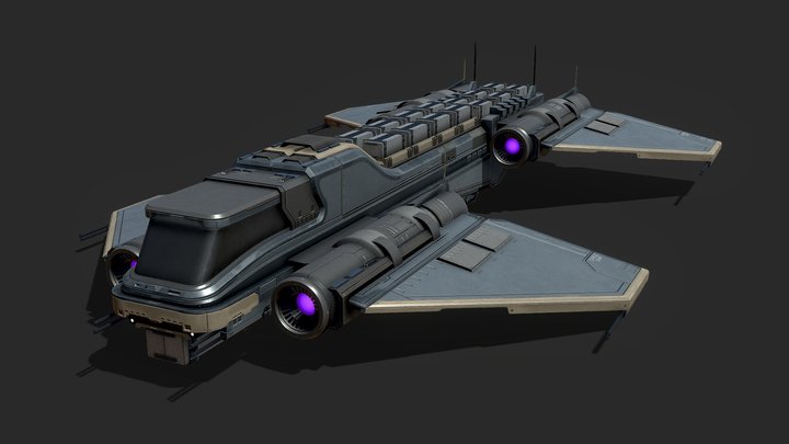 Spaceship 3D models - Sketchfab