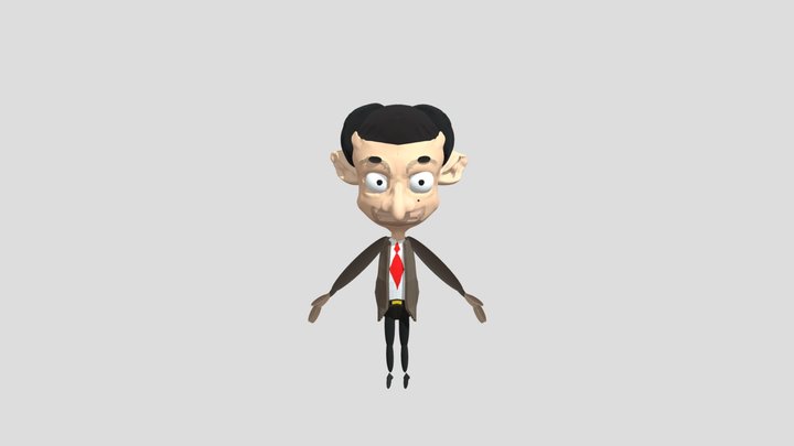 Mr Bean 3D Model
