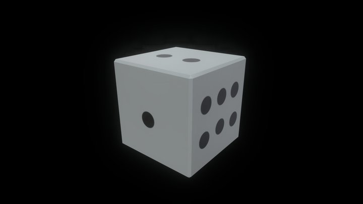 Dice Texture Test 3D Model