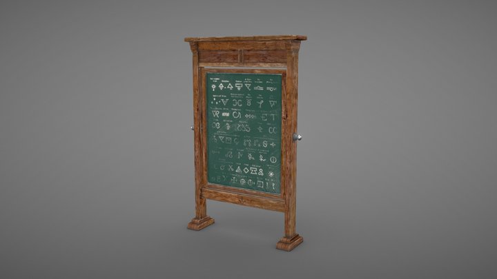 Alchemic board 3D Model