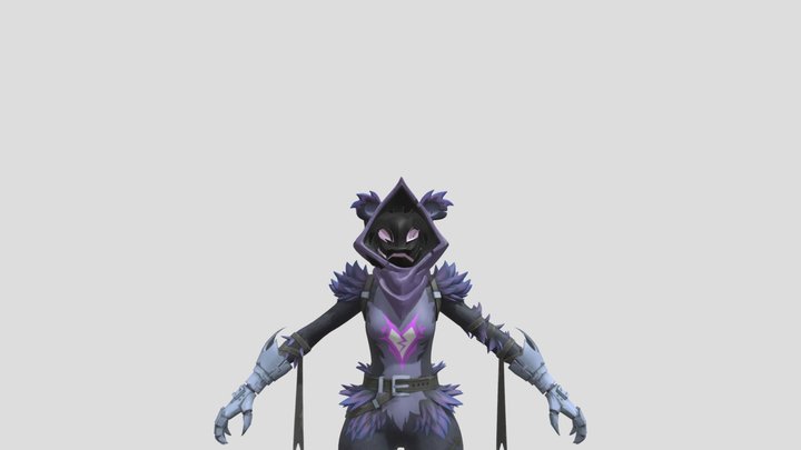 Pumpfox raven team leader 3D Model