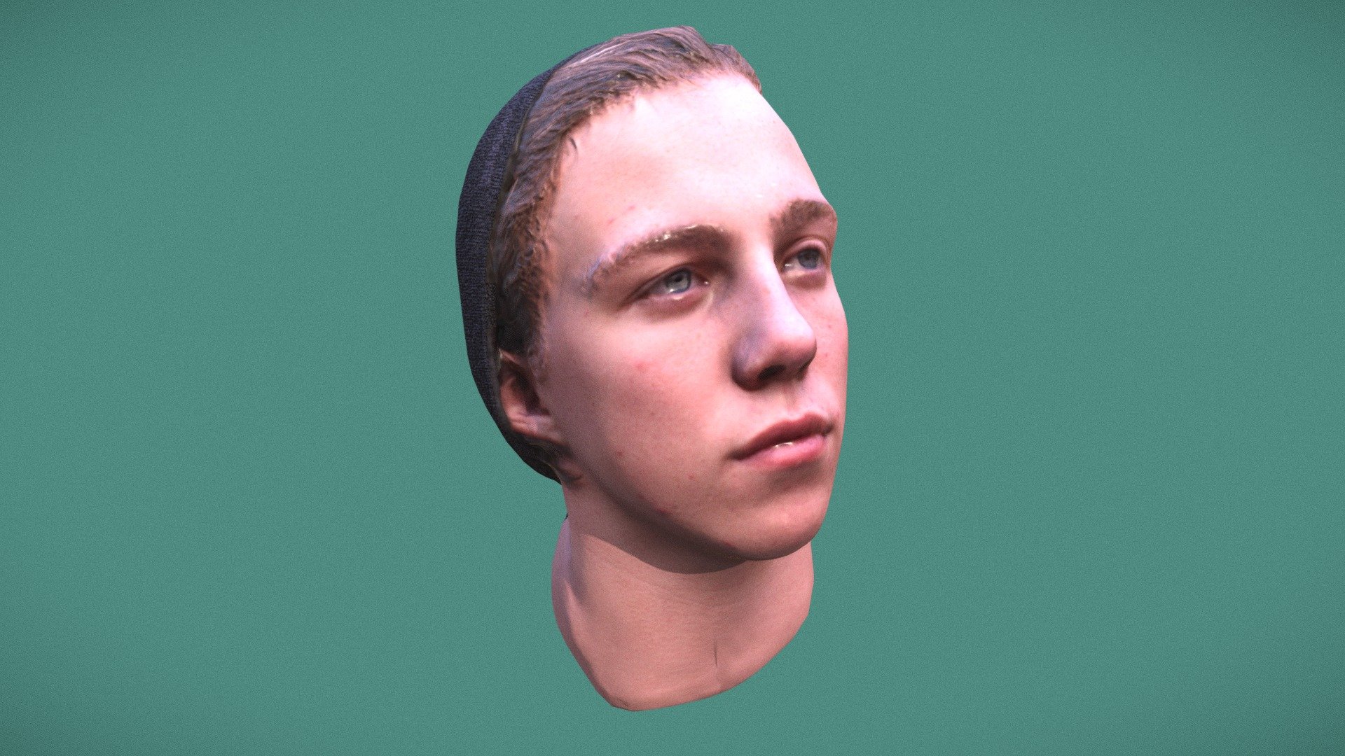 TEST 3D Head scan Download Free 3D model by Jordy de Waal