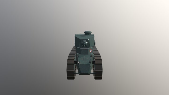 Renault FT 3D Model