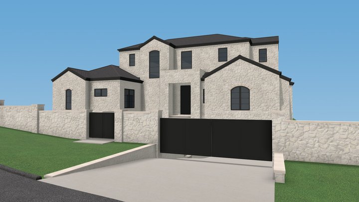 Allard Residence V2 3D Model