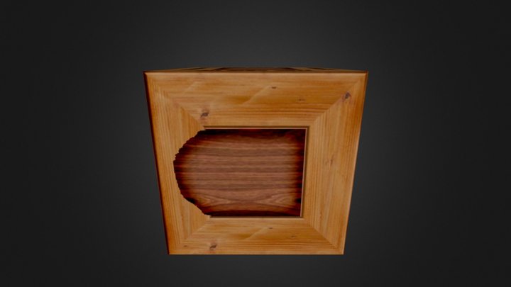 Crate 3D Model