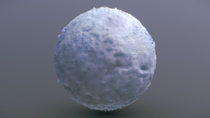 Material - Hard Icy Snow 3D Model