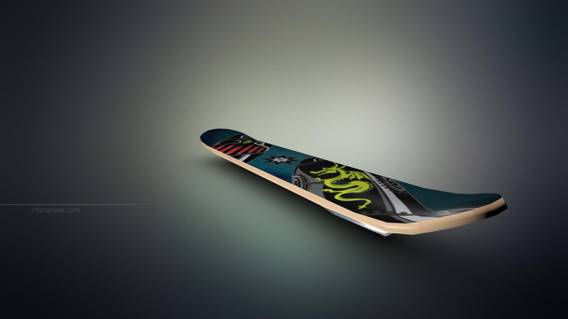 hoverboard - 3D model by Chaitanya Krishnan (@chaitanyak) [eHiPrly ...