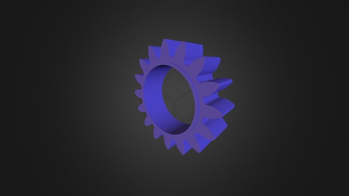 ruota dentata.obj 3D Model