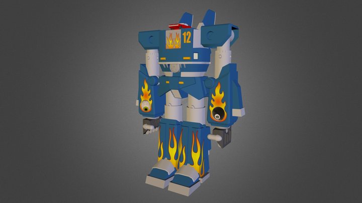 Megas [Megas XLR] 3D Model