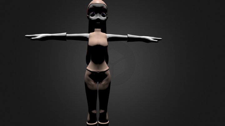 goal3rigged.blend 3D Model
