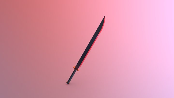 Laser sword (aka cyber katana 2.0) 3D Model