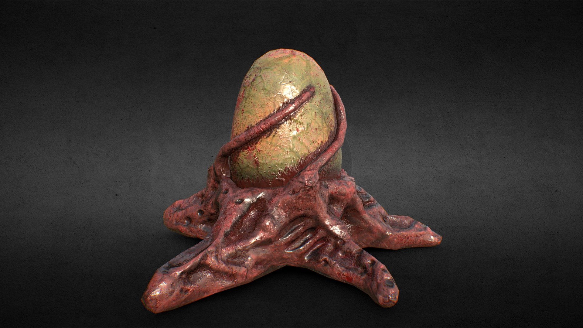 Lowpoly Bio Egg