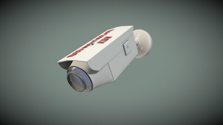 Surveillance Security Camera 3D Model