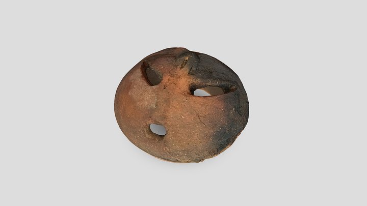 顔面把手 3D Model