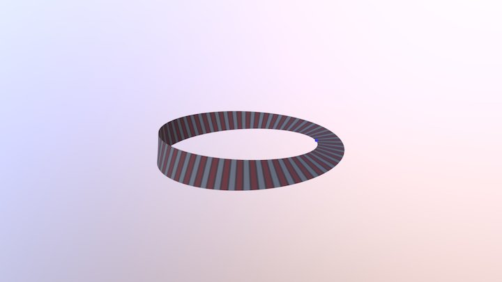 Moebiusband 3D Model