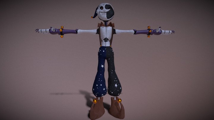 MoonMan T Pose – Kostenloses 3D-Modell STL